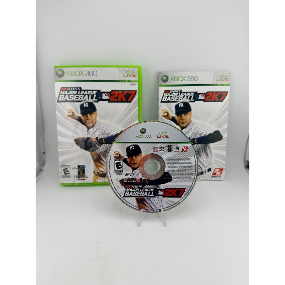 Major‎ League Baseball 2K7 Xbox 360 MLB 2K7 2K Sports Derek Jeter CIB